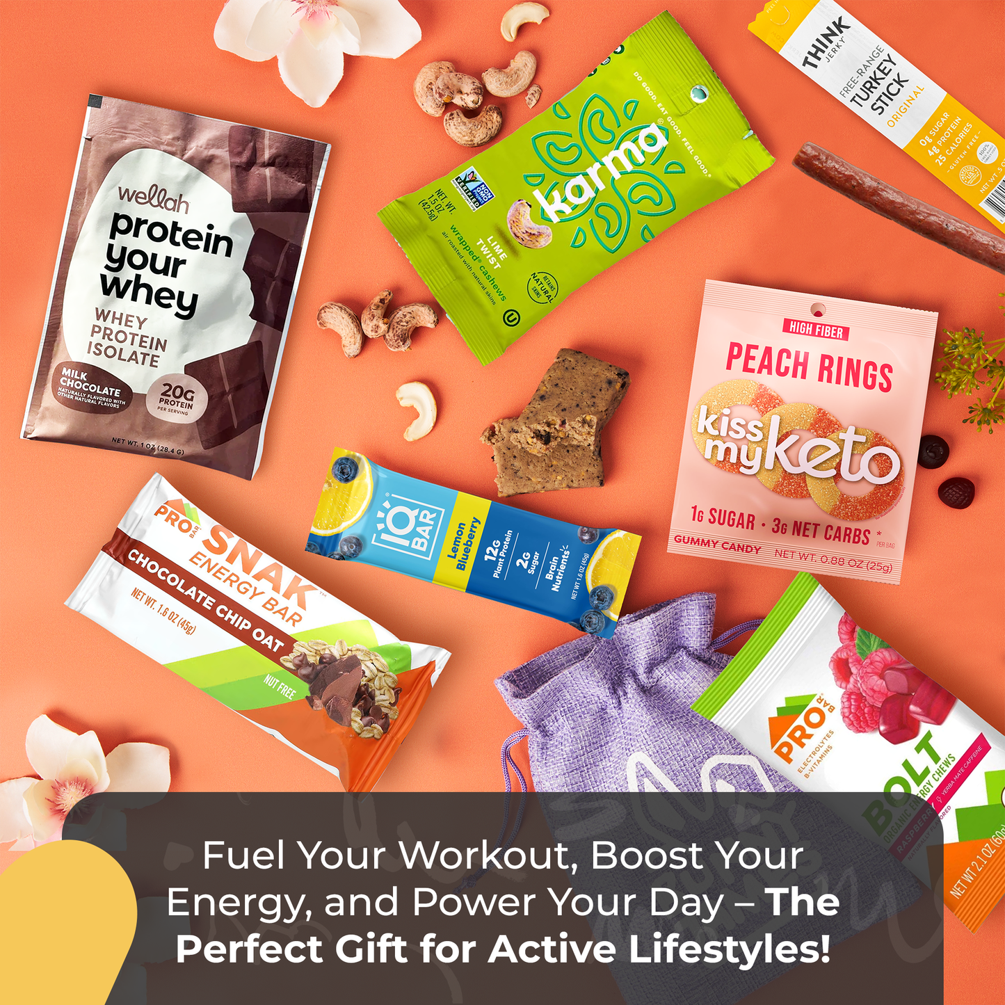 Bunny James Boxes Fitness Easter Snack Bag: Protein & Energy Treats for Active Lifestyles