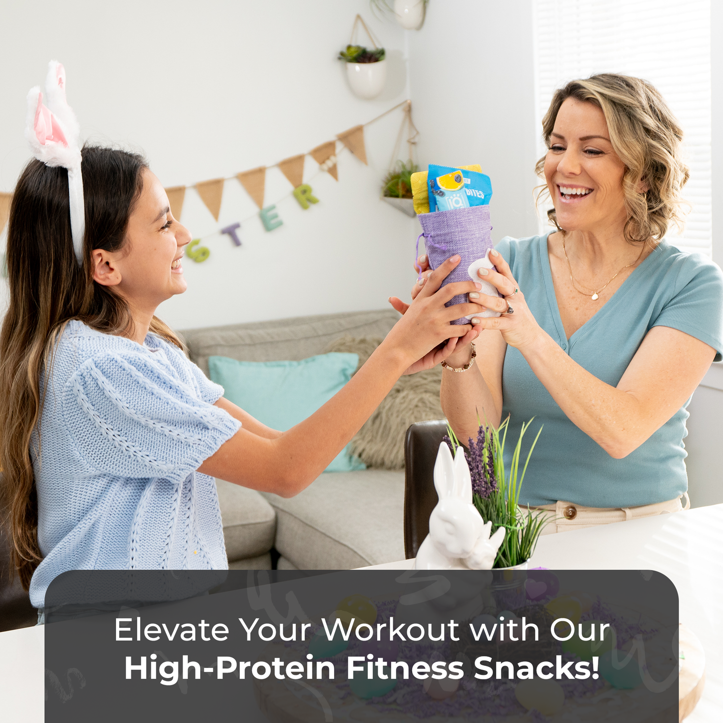 Bunny James Boxes Fitness Easter Snack Bag: Protein & Energy Treats for Active Lifestyles