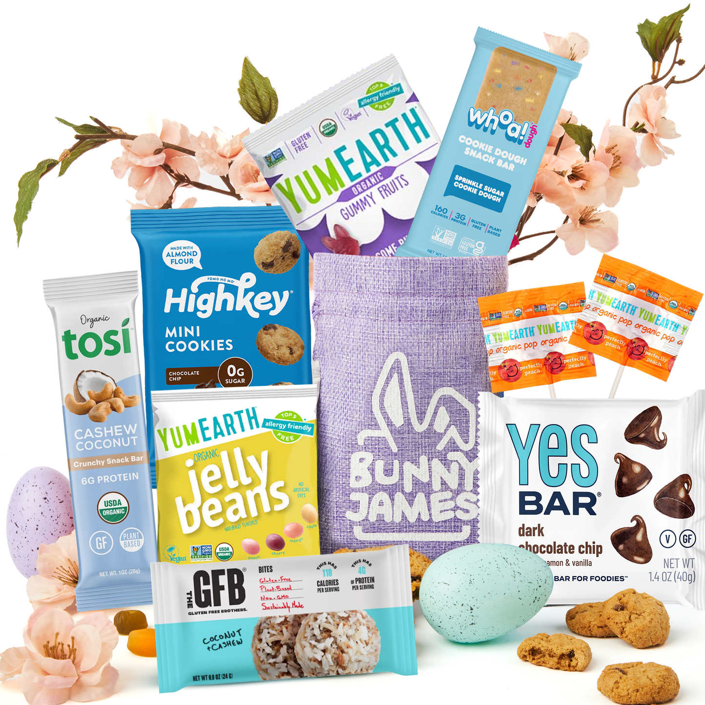 Bunny James Boxes Gluten-Free Snack Bag: Delicious & Safe Treats Variety