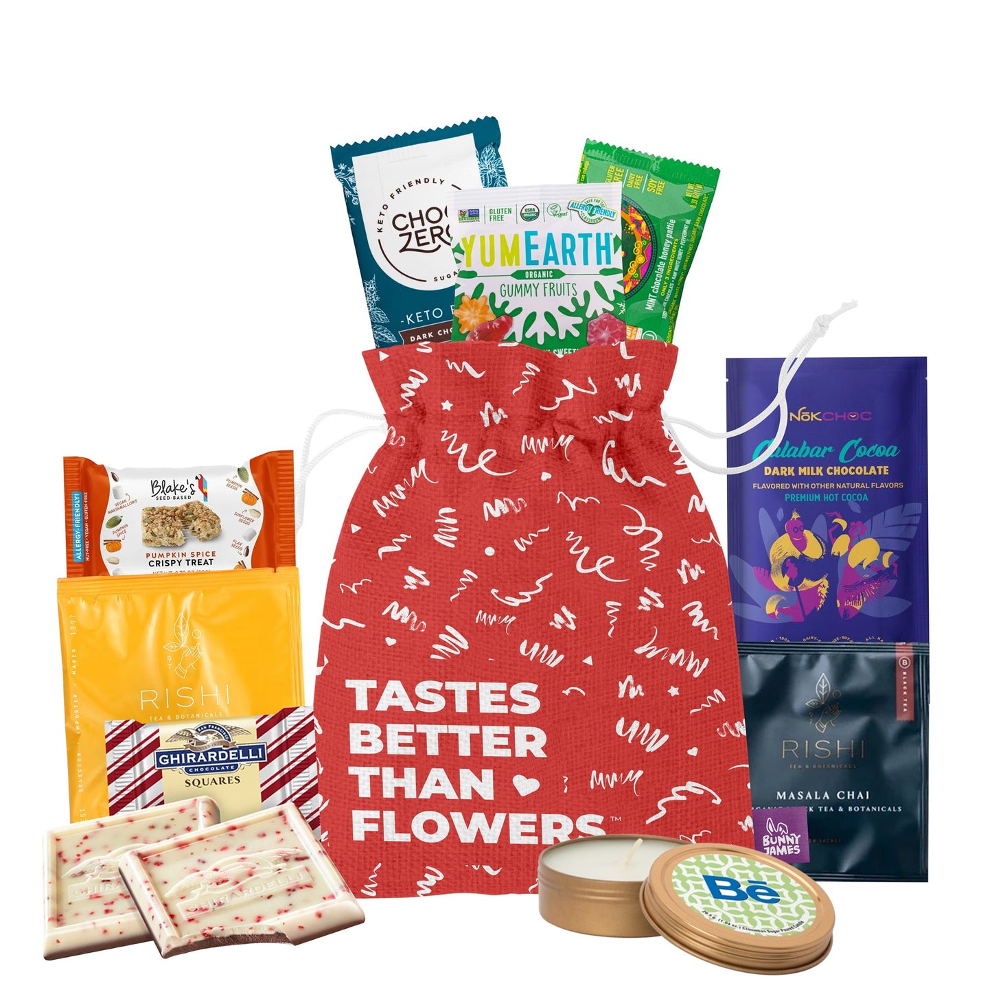 Bunny James Boxes Office Snack Box Cozy Holiday Delights Bag