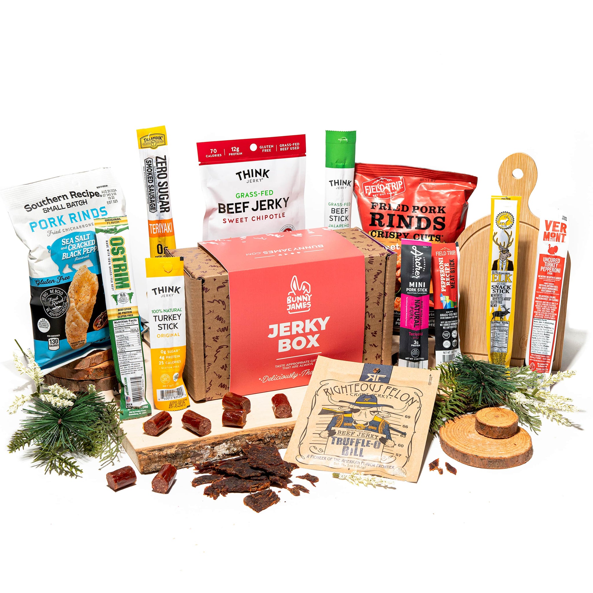 Foodie Dad's Delight: Premium Jerky Father's Day Box, Exotic Jerky Flavors