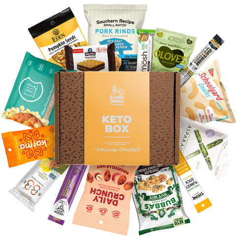 Mom's Keto Indulgence: Premium Low Carb Gift Box, Pastries, Cookies & More