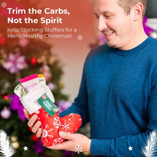 Ultimate Keto Holiday Gift Bundle - Premium Low Carb Snacks, Prefilled  Stocking, & a Cute Mug