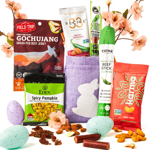 Easter Jerky & Spicy Nuts: Savory & Fiery Snack Collection for the Bold