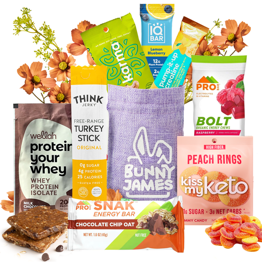 Bunny James Boxes Fitness Easter Snack Bag: Protein & Energy Treats for Active Lifestyles