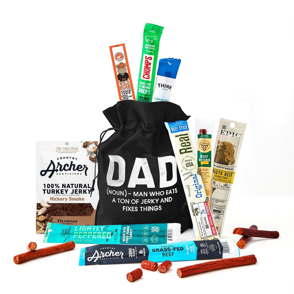 Gift baskets For Fathers day Gifts for Dad Beef Jerky - Jerky