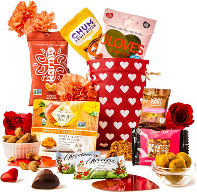 Bunny James Boxes Healthy Valentine's Day Gift Bag