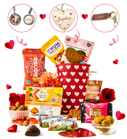 Bunny James Boxes Healthy Valentine's Day Gift Bundle