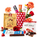 Bunny James Boxes Jerky Valentine's Day Gift Bag