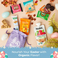 Bunny James Boxes Organic Easter Treats Bag: Wholesome Candies & Snacks for Everyone