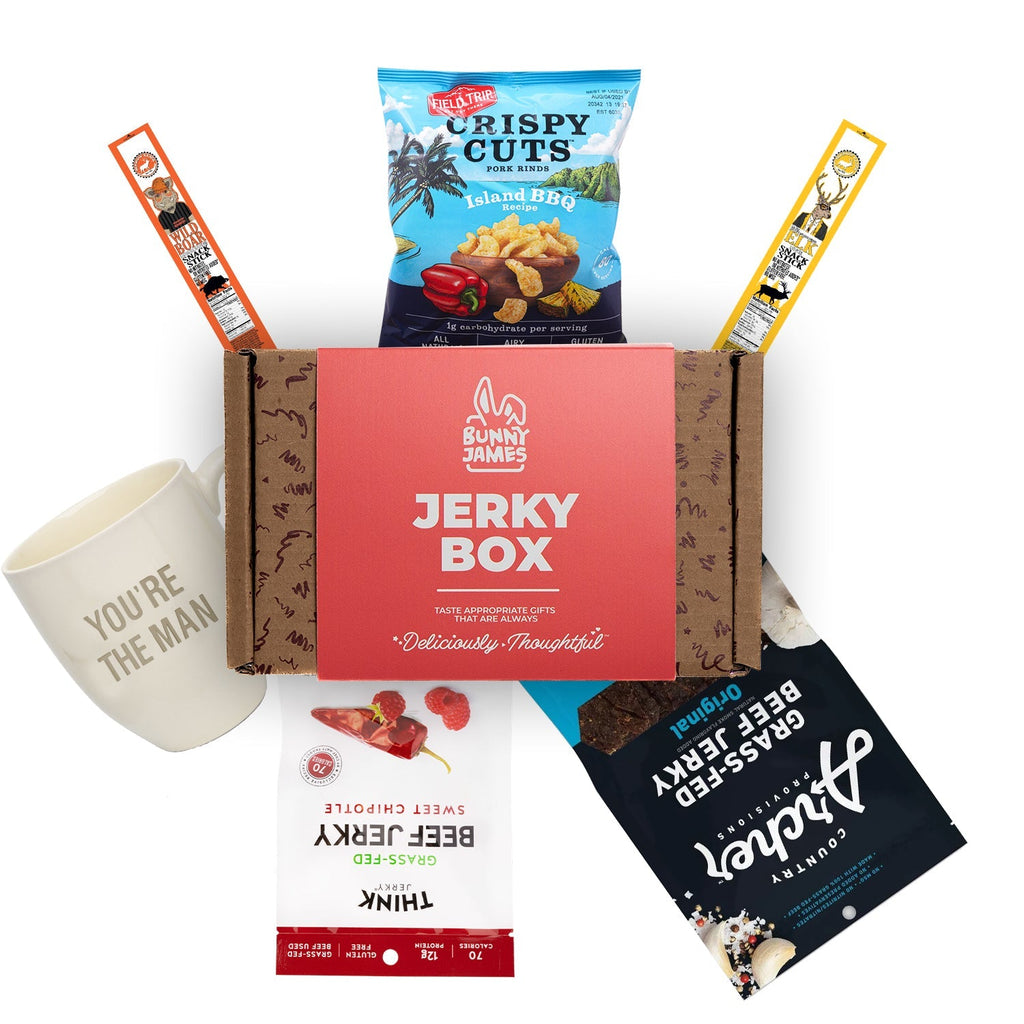 Bunny James Boxes Snack Boxes Cream Gluten-Free Beef Jerky Gift Box