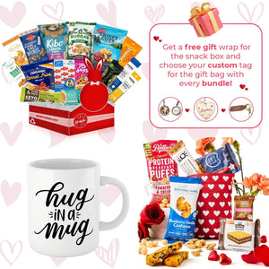 Bunny James Boxes Snack Boxes Diabetic-Friendly Valentine's Day Gift Bundle