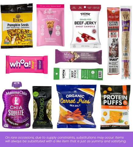 Healthy Snacks Sampler Gift Box