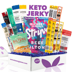 Bunny James Boxes Snack Boxes Low-Carb Keto Jerky Gift Box