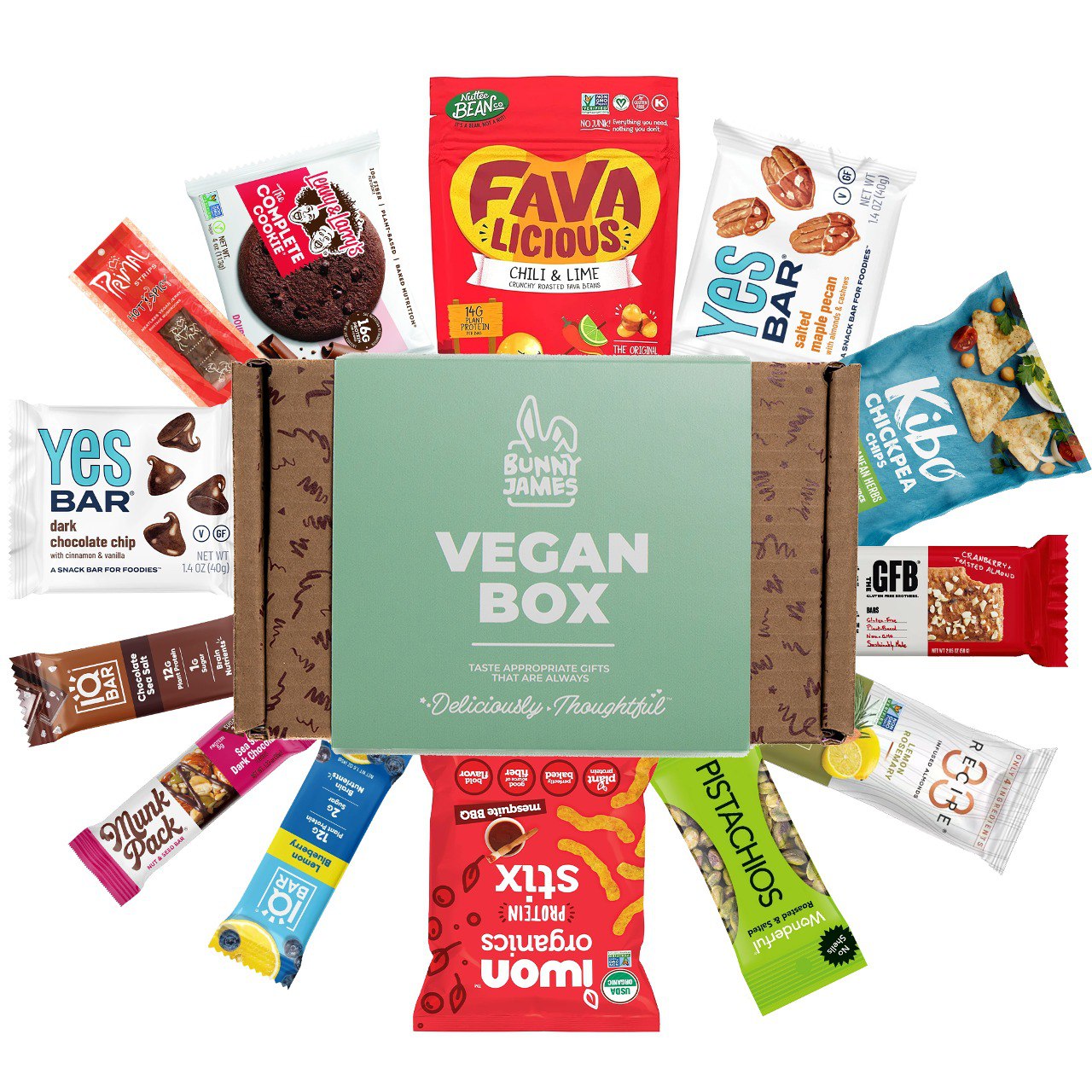 Plant-Powered High Protein Snack Box