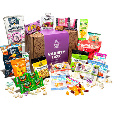 Bunny James Boxes Snack Boxes Premium 100% Organic Sampler Box (24 count) 10.00% Off Auto renew