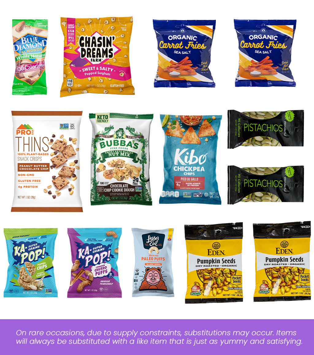 Premium Vegan and Gluten Free Chip Box