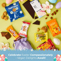 Bunny James Boxes Snack Boxes Premium Vegan Easter Gift: Plant-Based Sweet & Savory Treats