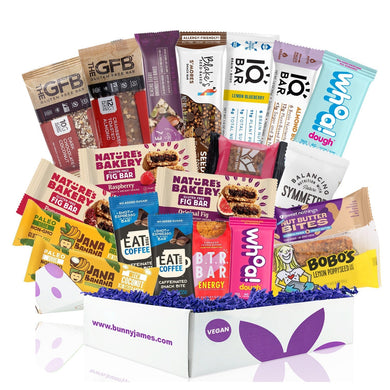 Premium Vegan & Gluten Free Bar Box - Bunny James Boxes