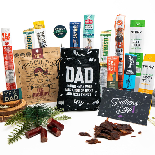 Bunny James Boxes Snack Father's Day Deluxe Jerky Gift Bag