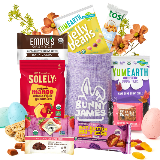 Bunny James Boxes Spring Snack Bag: Wholesome & Delicious Snacks