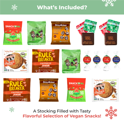 Bunny James Boxes Stocking Festive Vegan Holiday Stocking 2-Pack