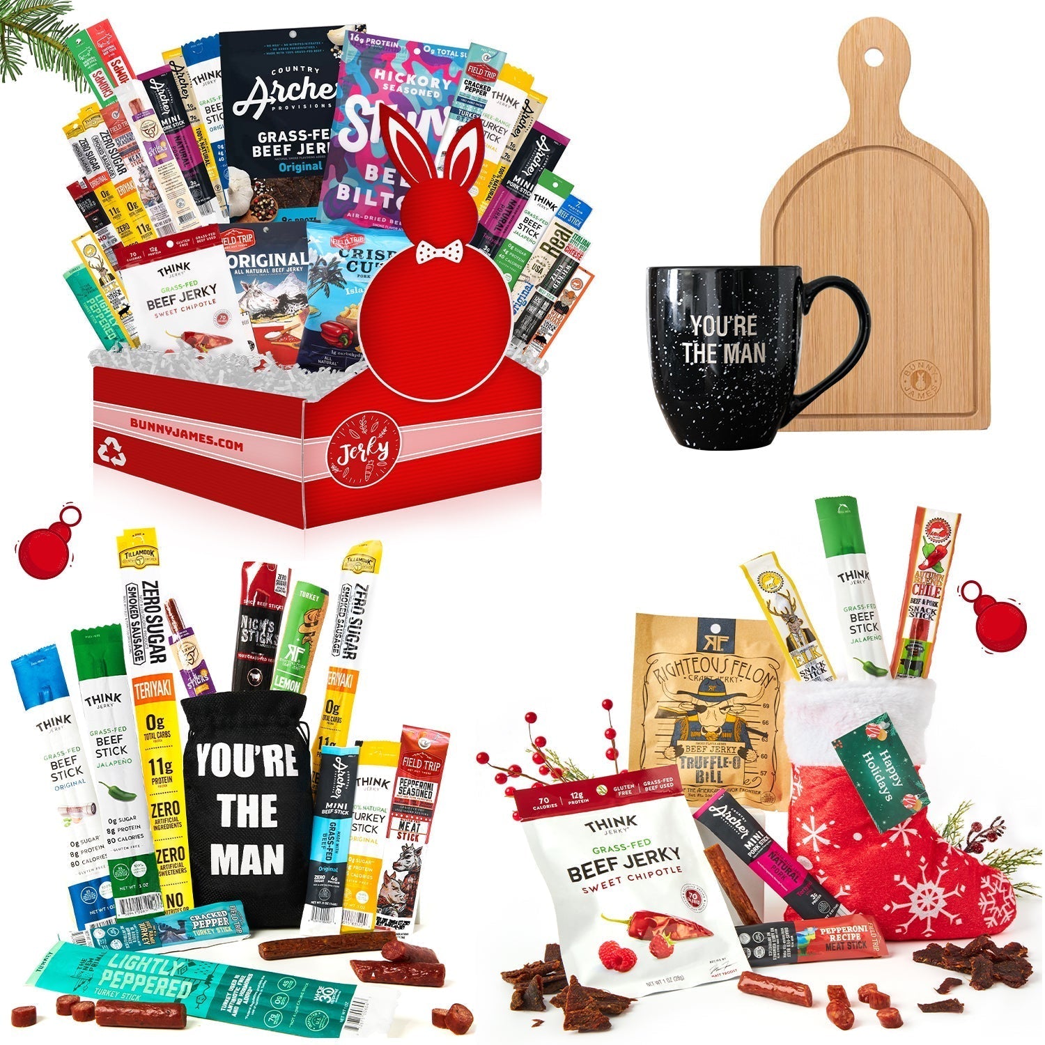 Ultimate Keto Holiday Gift Bundle - Premium Low Carb Snacks, Prefilled  Stocking, & a Cute Mug