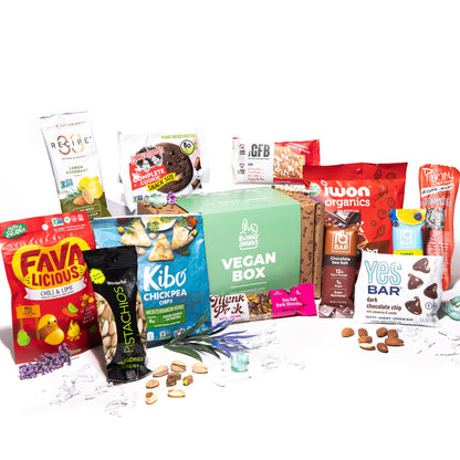 Plant-Powered High Protein Snack Box – Bunny James Boxes