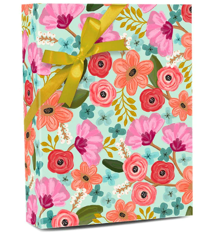 Twig & Twine Floral Gift Wrap 1/4 Ream 208 ft x 24 in