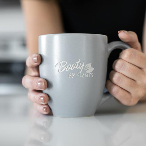 Booty By Plants Engraved Mug
