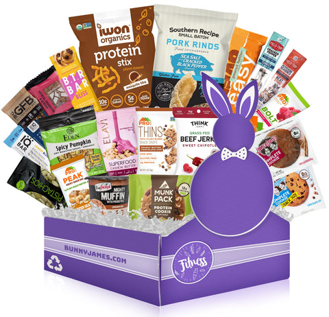 High Protein Snack Box: Healthy Valentine's Day Gift Basket