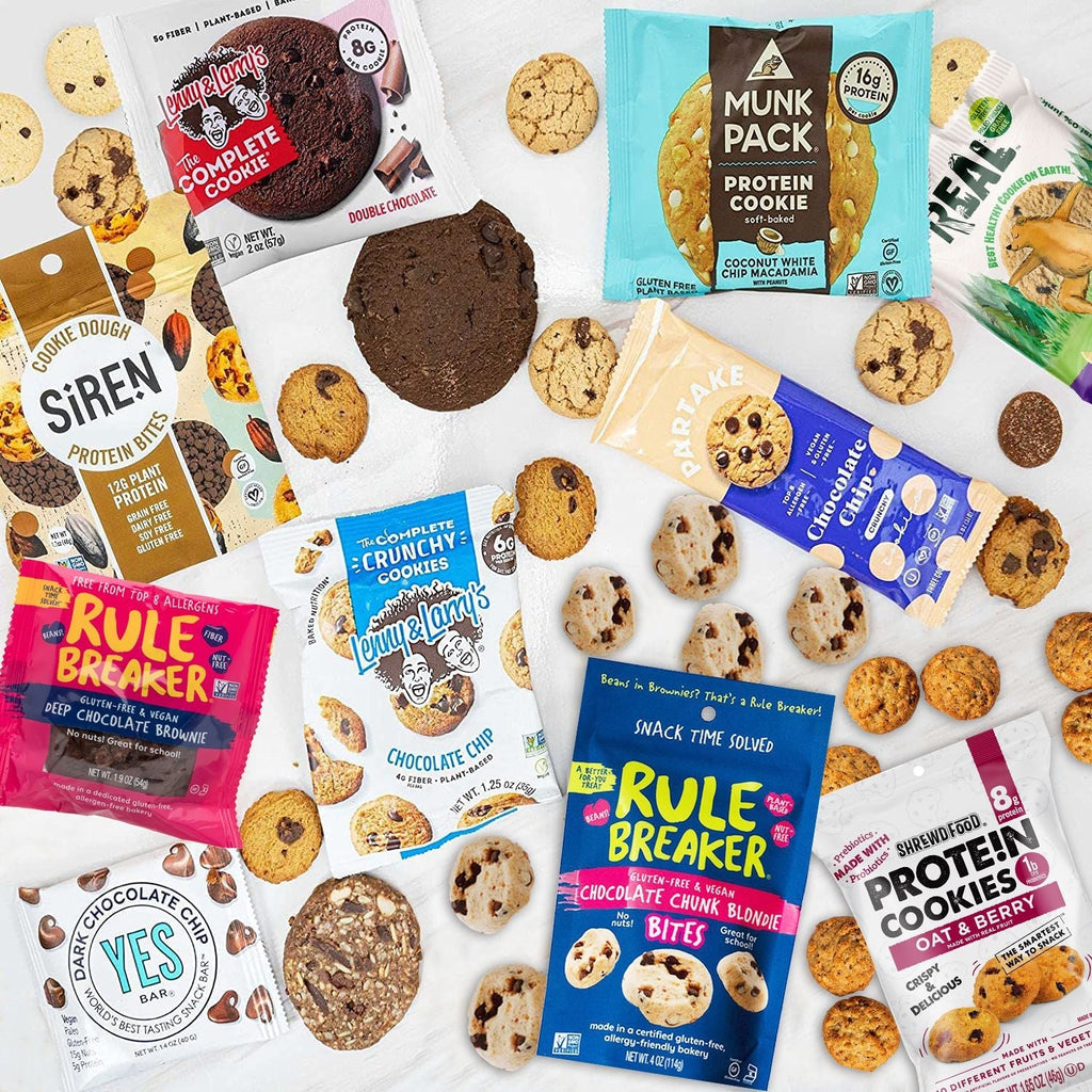 Protein Cookie Sampler Box (10 count) – Bunny James Boxes