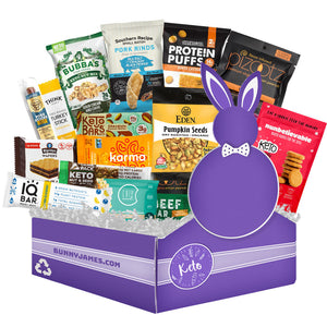 Bunny James Boxes Snack Boxes Ultimate Keto Friendly Snacks Variety Sampler Box