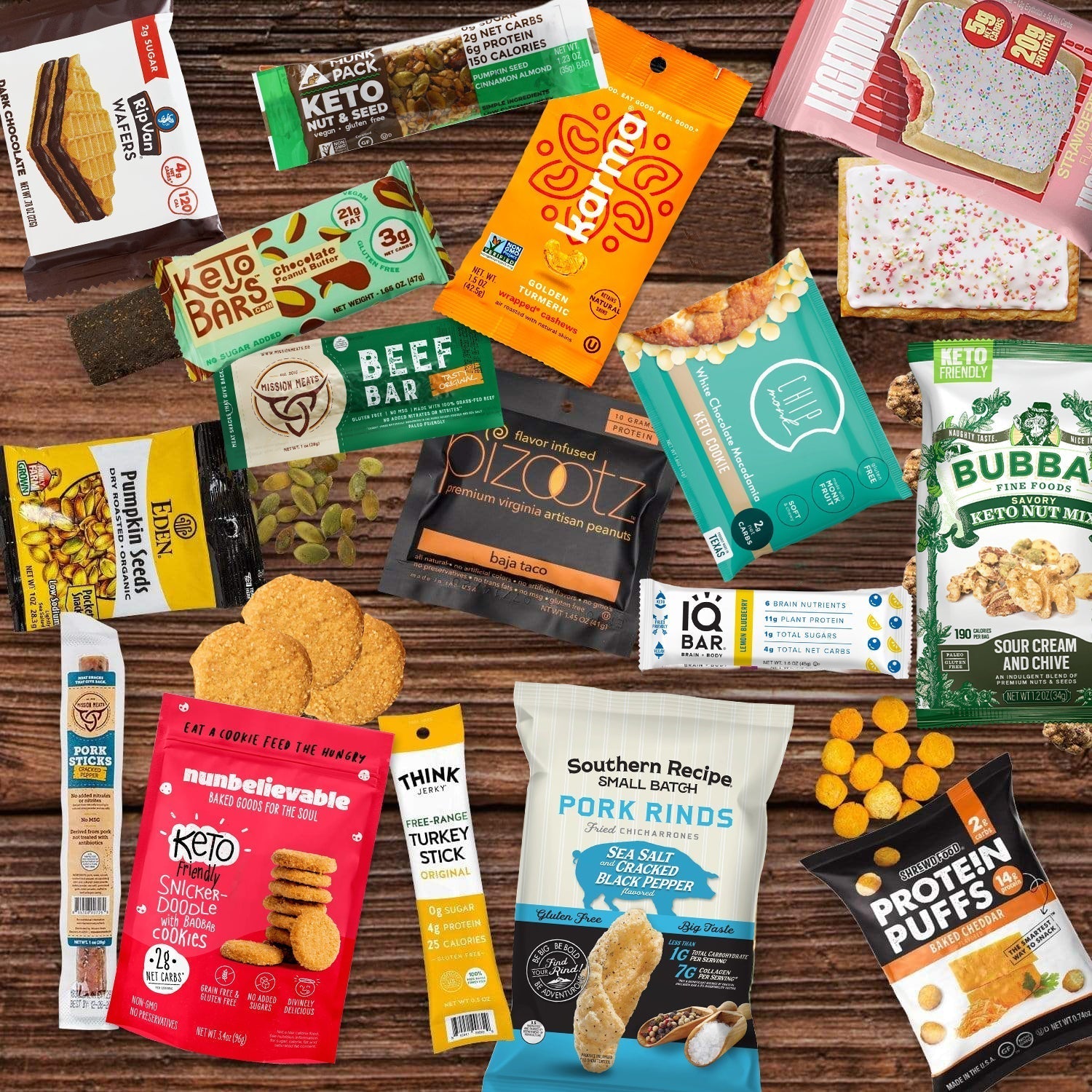 KETO Snack Box: Best Keto Sampler Snacks and Treats - Low